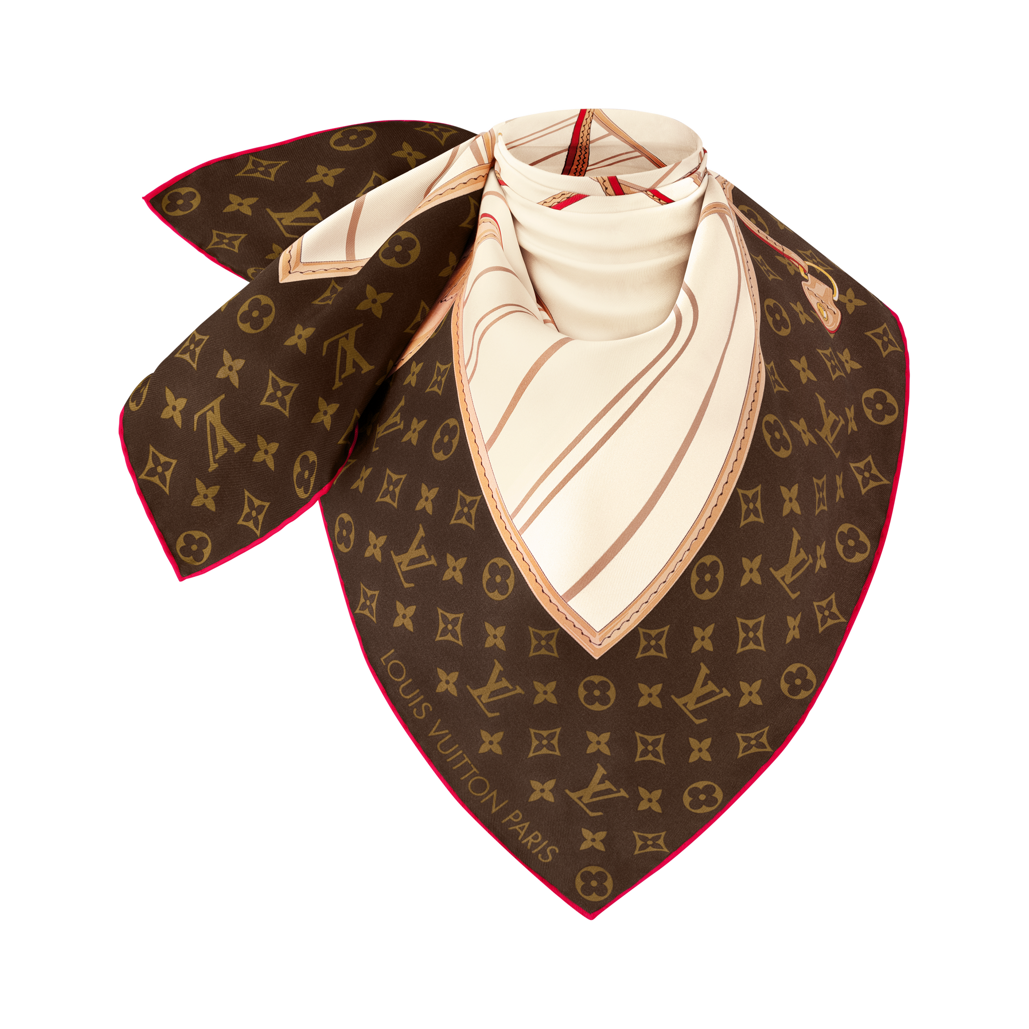 Pañuelo My Neverfull 90 S00 Mujer Accesorios Pañuelos de seda y bandanas | LOUIS VUITTON (Zoom de producto)