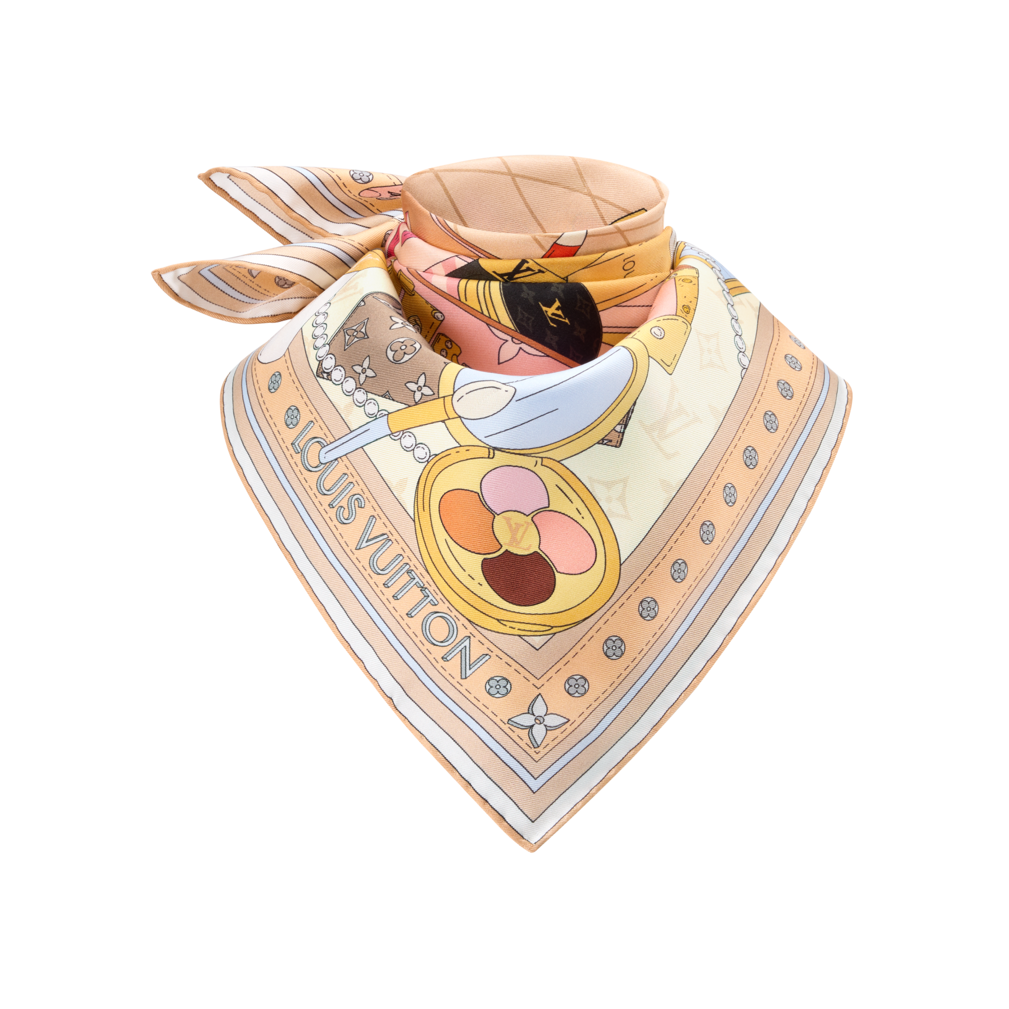 Pañuelo Paris En Beauté 55 S00 Mujer Accesorios Pañuelos de seda y bandanas | LOUIS VUITTON (Zoom de producto)
