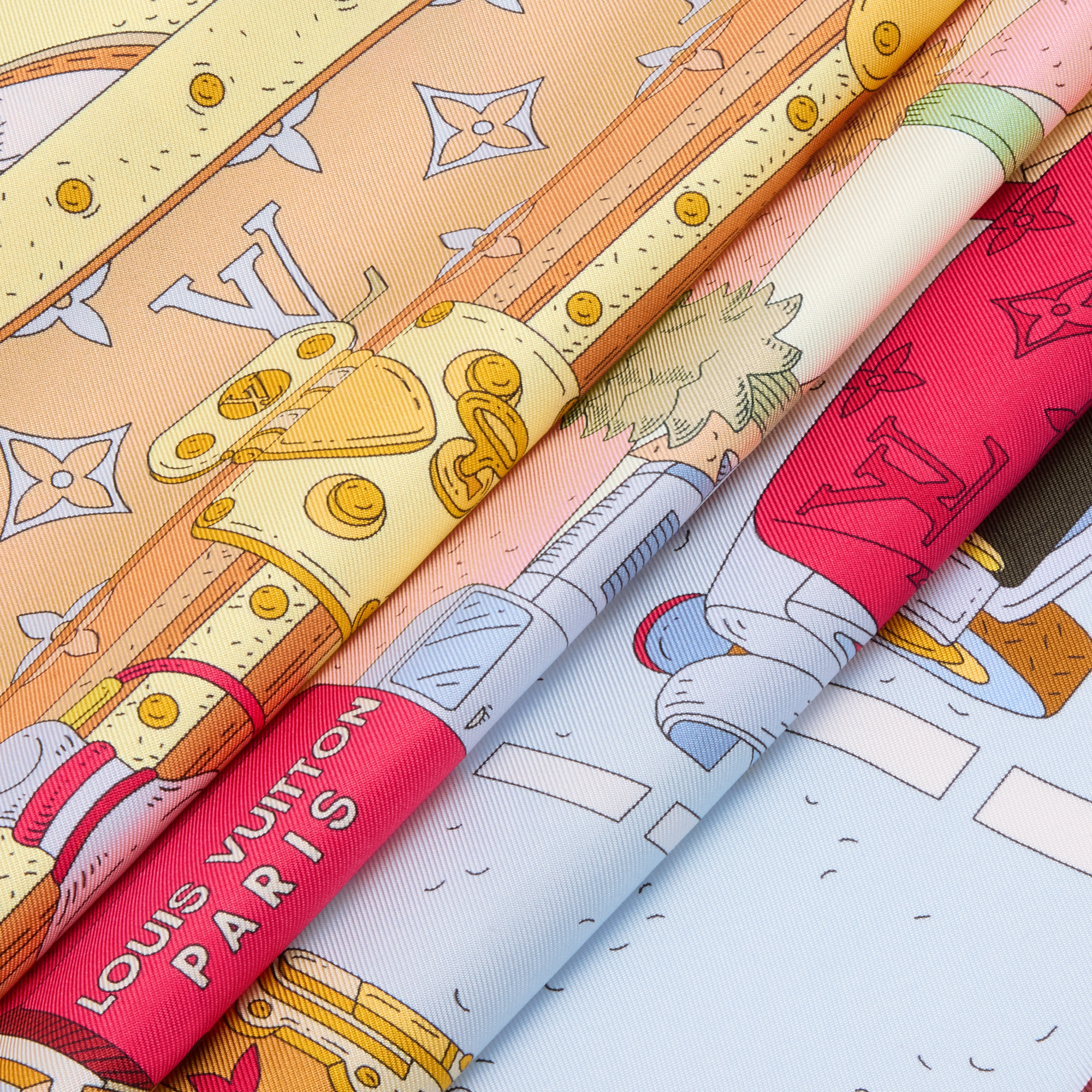 Pañuelo Paris En Beauté 90 S00 Mujer Accesorios Pañuelos de seda y bandanas | LOUIS VUITTON (Zoom de producto)