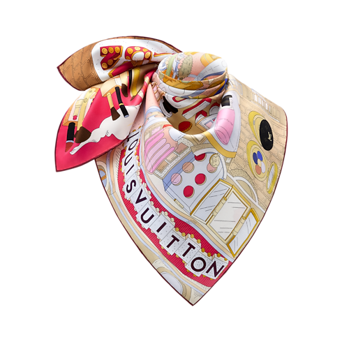 Pañuelo Paris En Beauté 90 S00 Mujer Accesorios Pañuelos de seda y bandanas | LOUIS VUITTON (Zoom de producto)
