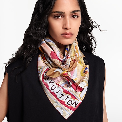 Pañuelo Paris En Beauté 90 S00 Mujer Accesorios Pañuelos de seda y bandanas | LOUIS VUITTON (Zoom de producto)