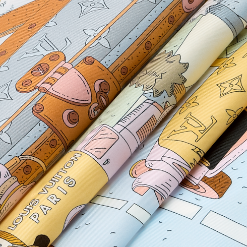 Pañuelo Paris En Beauté 90 S00 Mujer Accesorios Pañuelos de seda y bandanas | LOUIS VUITTON (Zoom de producto)