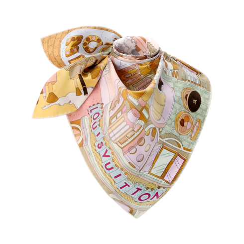 Pañuelo Paris En Beauté 90 S00 Mujer Accesorios Pañuelos de seda y bandanas | LOUIS VUITTON (Zoom de producto)