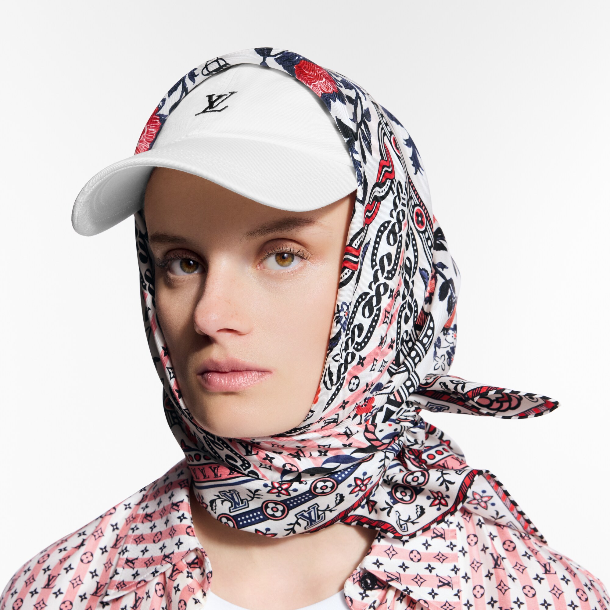 Pañuelo Summer Garden 90 S00 Mujer Accesorios Pañuelos de seda y bandanas | LOUIS VUITTON (Zoom de producto)