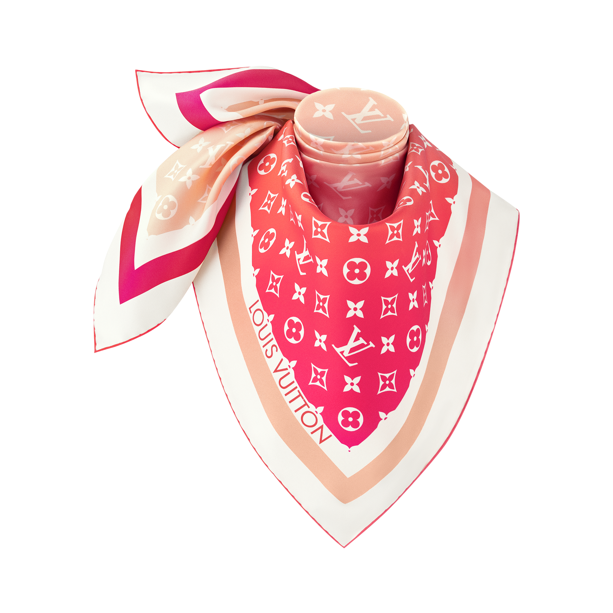 Pañuelo Sunrise Aquarelle 90 S00 Mujer Accesorios Pañuelos de seda y bandanas | LOUIS VUITTON (Zoom de producto)