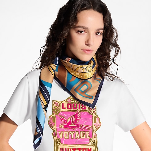 Pañuelo Through The Window 90 S00 Mujer Accesorios Pañuelos de seda y bandanas | LOUIS VUITTON (Zoom de producto)