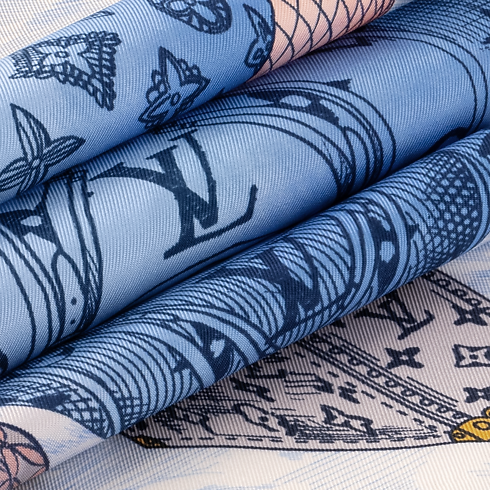 Pañuelo Up And Away 90 S00 Mujer Accesorios Pañuelos de seda y bandanas | LOUIS VUITTON (Zoom de producto)