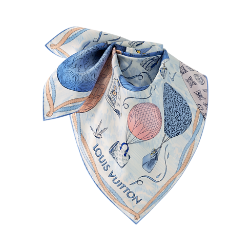 Pañuelo Up And Away 90 S00 Mujer Accesorios Pañuelos de seda y bandanas | LOUIS VUITTON (Zoom de producto)