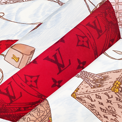 Pañuelo Up And Away 90 S00 Mujer Accesorios Pañuelos de seda y bandanas | LOUIS VUITTON (Zoom de producto)
