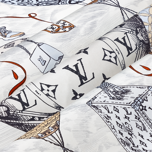 Pañuelo Up And Away 90 S00 Mujer Accesorios Pañuelos de seda y bandanas | LOUIS VUITTON (Zoom de producto)