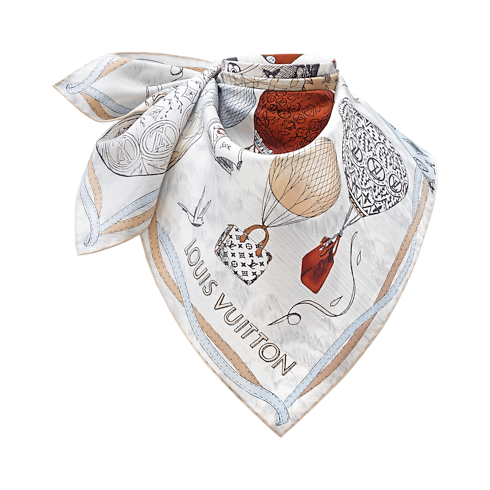 Pañuelo Up And Away 90 S00 Mujer Accesorios Pañuelos de seda y bandanas | LOUIS VUITTON (Zoom de producto)