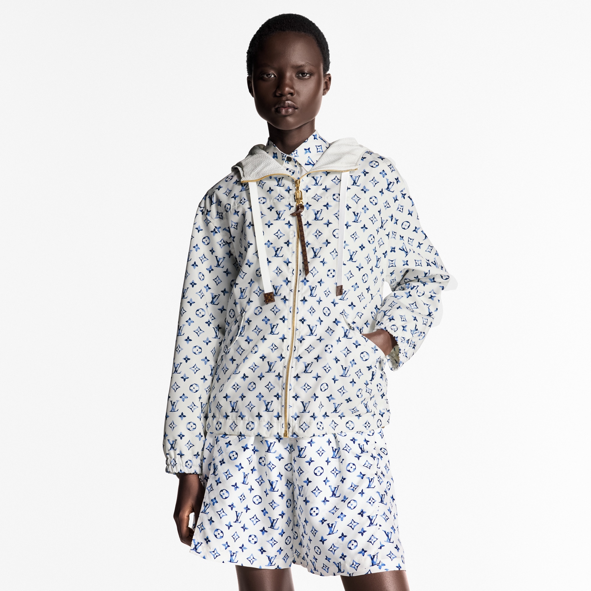 Parka Aquarelle Monogram  Mujer Prêt-à-Porter Abrigos y chaquetas | LOUIS VUITTON (Zoom de producto)