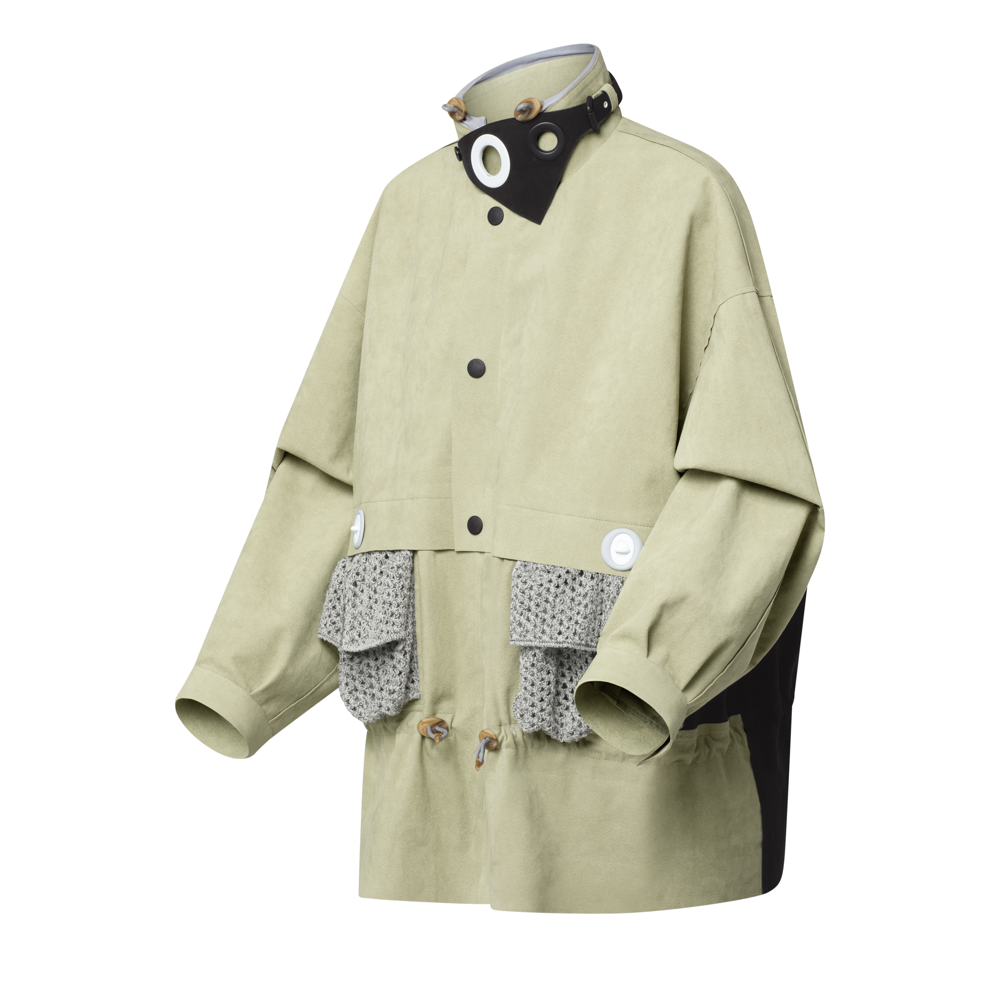 Parka con bolsillo de ganchillo  Mujer Prêt-à-Porter Abrigos y chaquetas | LOUIS VUITTON (Zoom de producto)