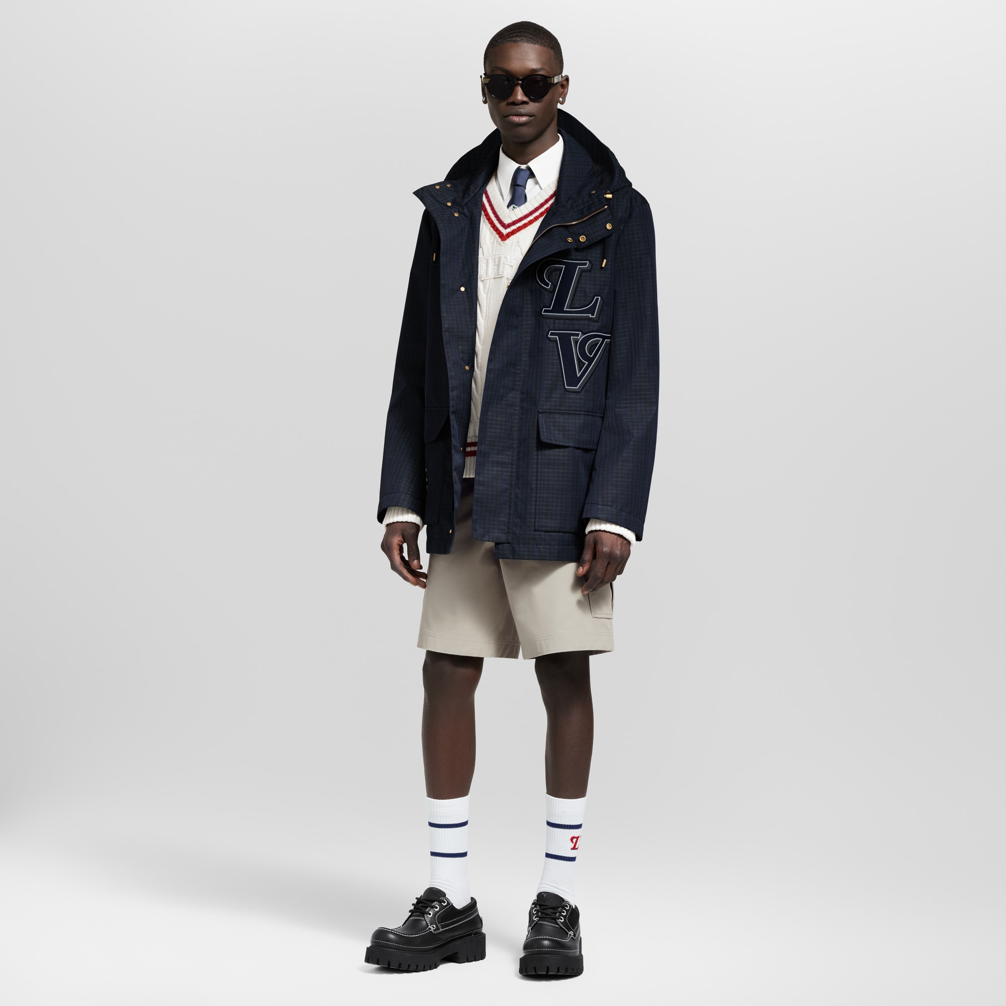 Parka con capucha  Hombre Prêt-à-Porter Cazadoras y abrigos | LOUIS VUITTON (Zoom de producto)