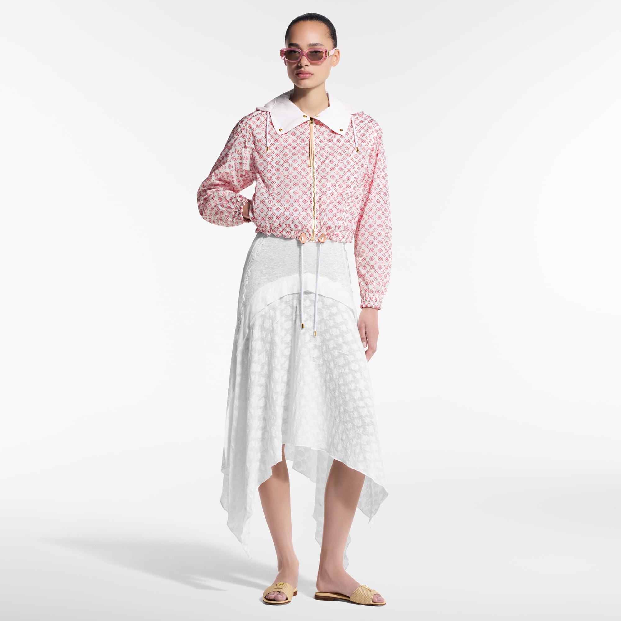 Parka con capucha 3D Monogram  Mujer Prêt-à-Porter Abrigos y chaquetas | LOUIS VUITTON (Zoom de producto)