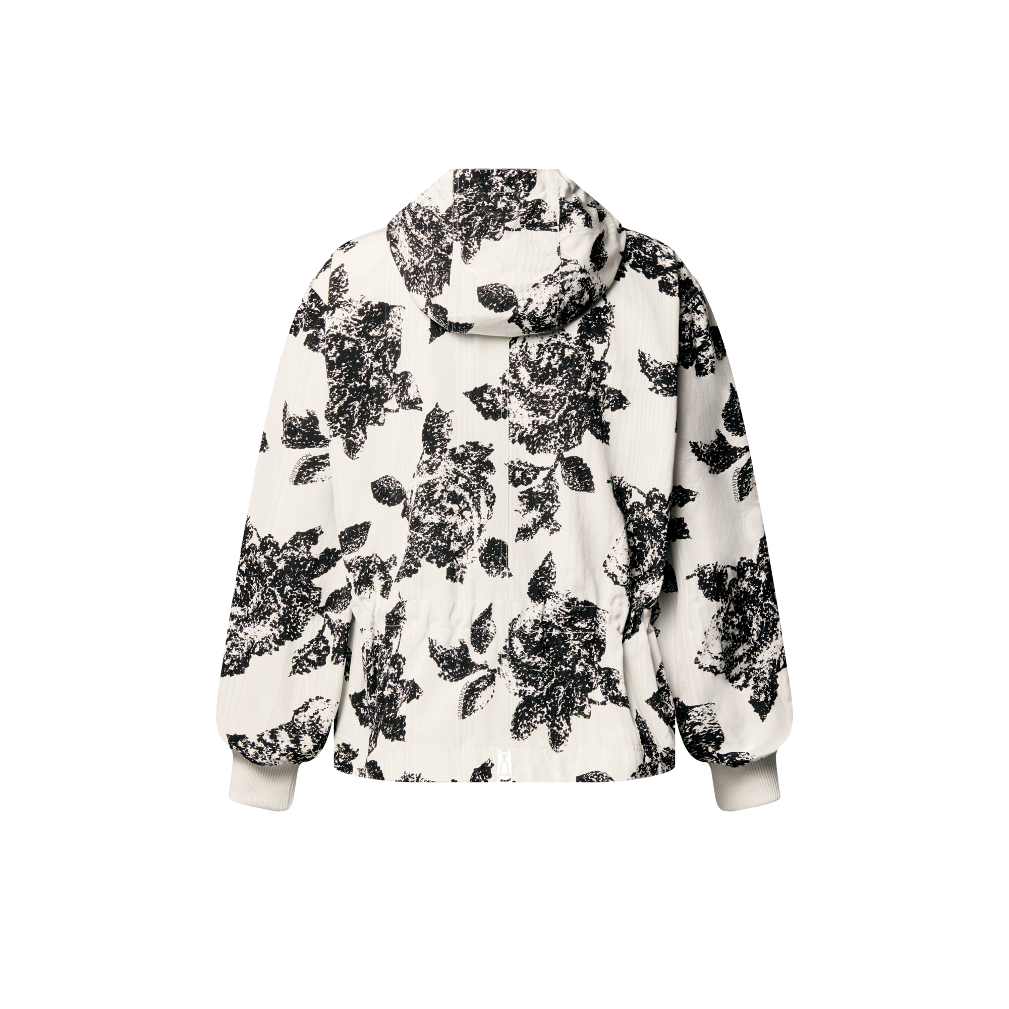 Parka con capucha y estampado floral  Mujer Prêt-à-Porter Abrigos y chaquetas | LOUIS VUITTON (Zoom de producto)