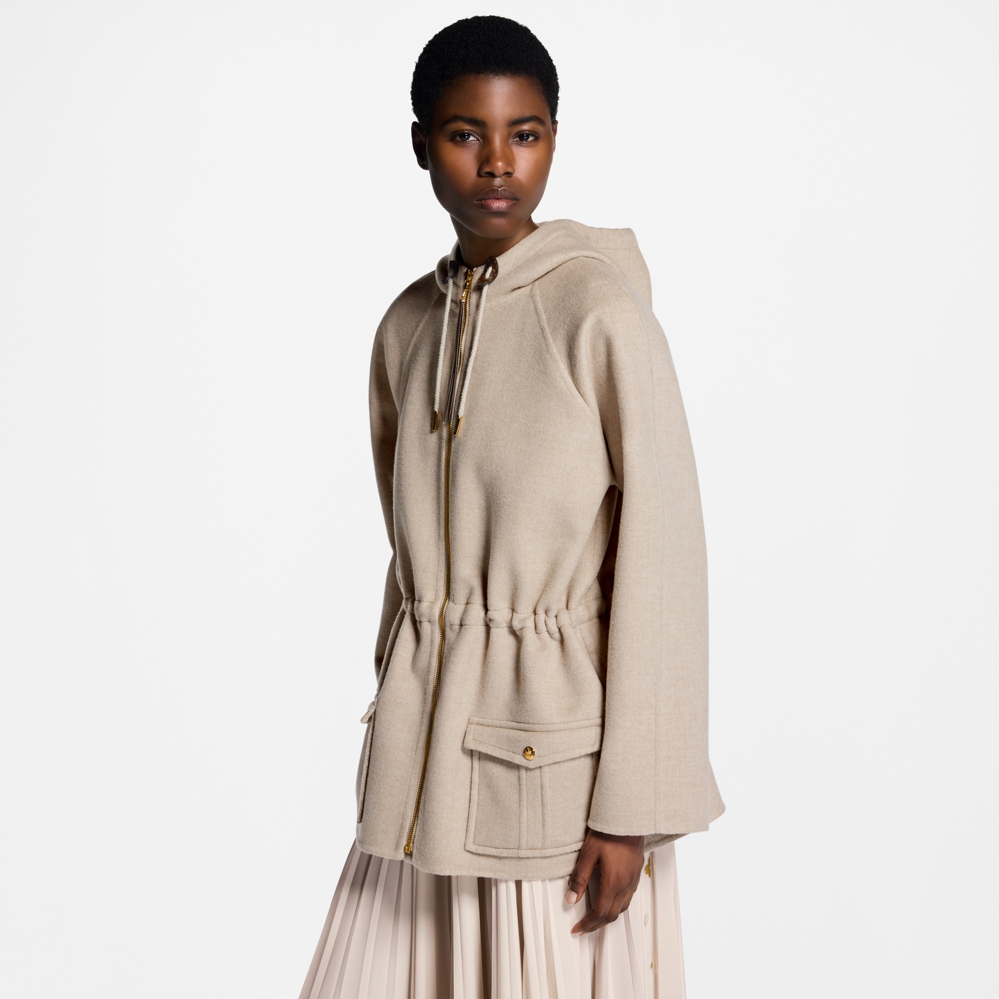 Parka de doble cara con capucha  Mujer Prêt-à-Porter Abrigos y chaquetas | LOUIS VUITTON (Zoom de producto)
