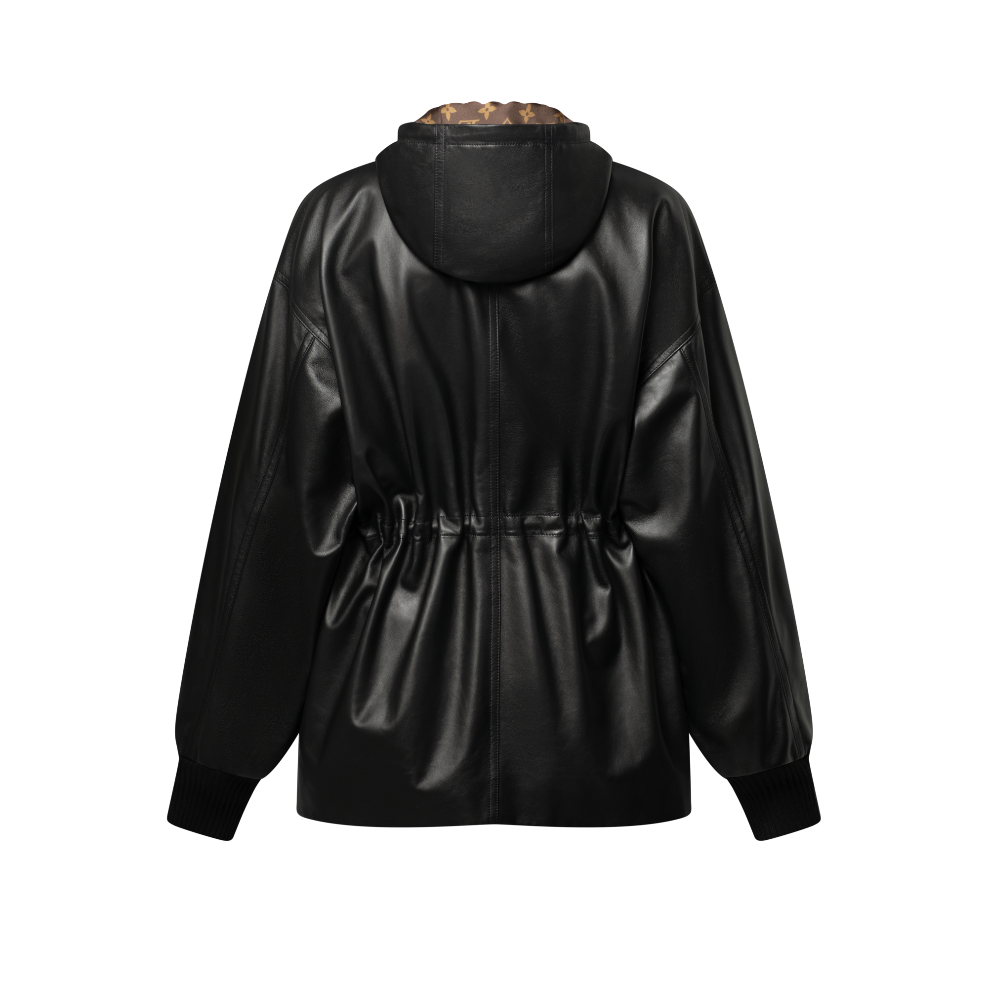 Parka de piel con peplum  Mujer Prêt-à-Porter Abrigos y chaquetas | LOUIS VUITTON (Zoom de producto)