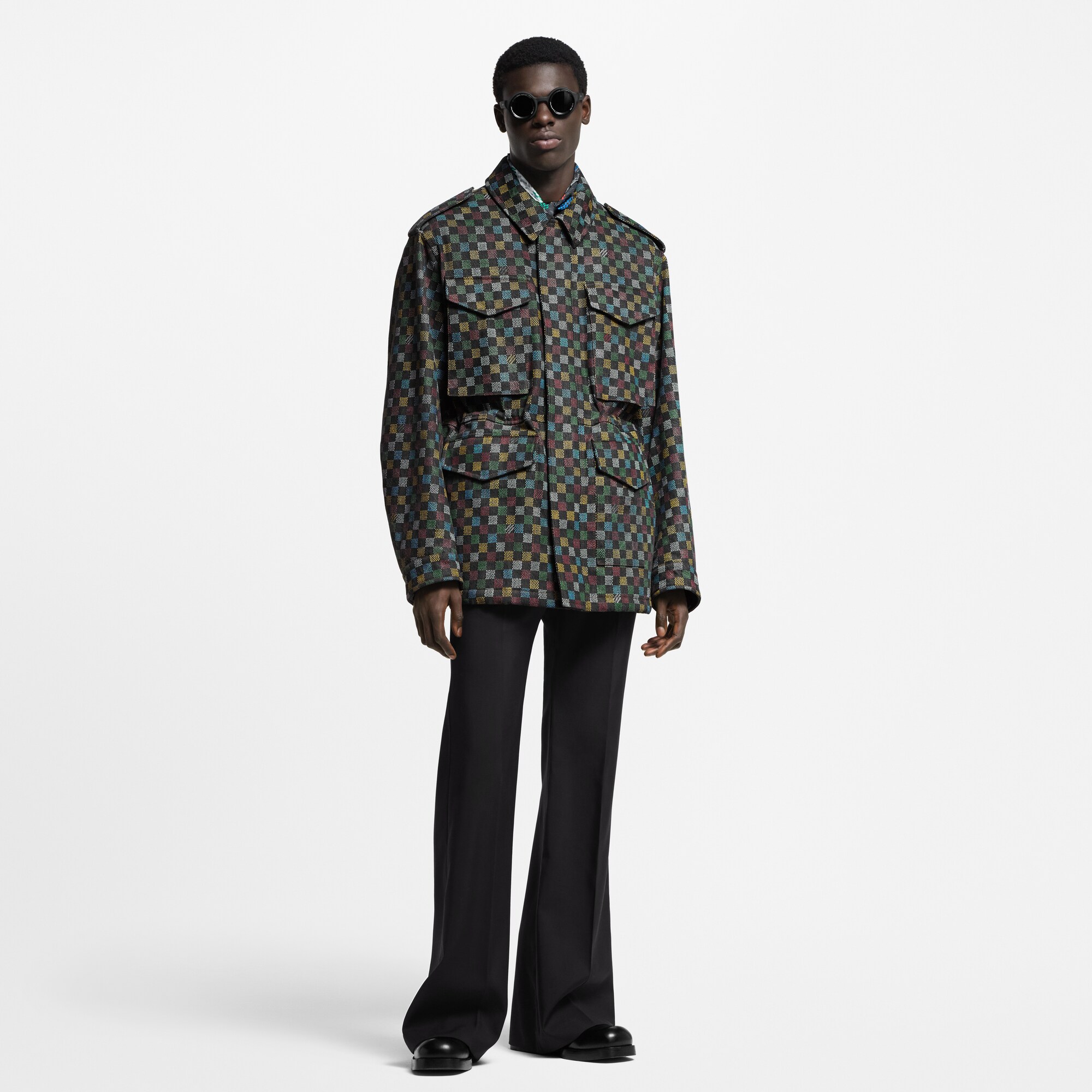 Parka vaquera Damier  Hombre Prêt-à-Porter Cazadoras y abrigos | LOUIS VUITTON (Zoom de producto)