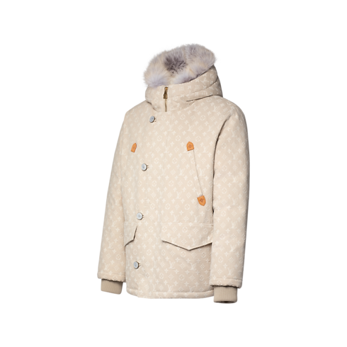 Parka vaquera Monogram repelente al agua Hombre Prêt-à-Porter Todo Prêt-à-Porter | LOUIS VUITTON (Zoom de producto)