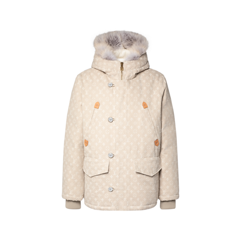 Parka vaquera Monogram repelente al agua Hombre Prêt-à-Porter Todo Prêt-à-Porter | LOUIS VUITTON (Zoom de producto)