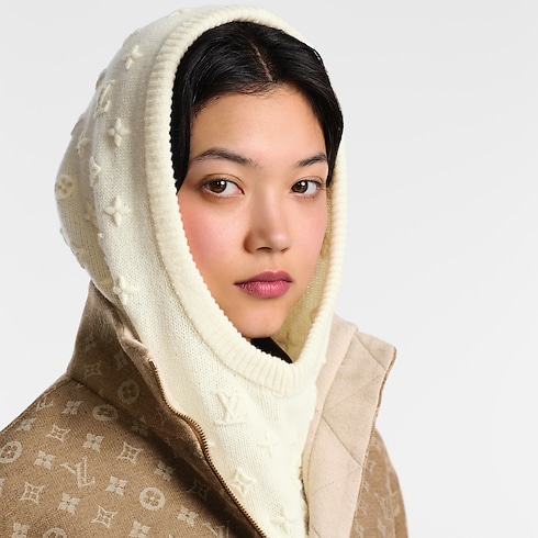 Pasamontañas LV Monogram 3D S00 Mujer Accesorios Sombreros y Gorras | LOUIS VUITTON (Zoom de producto)