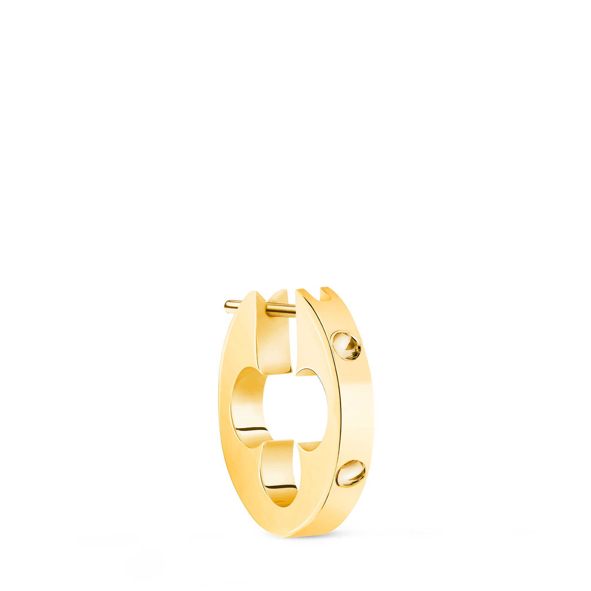Pendiente de aro Empreinte en oro amarillo (unidad)  Joyería Categorías Pendientes | LOUIS VUITTON (Zoom de producto)