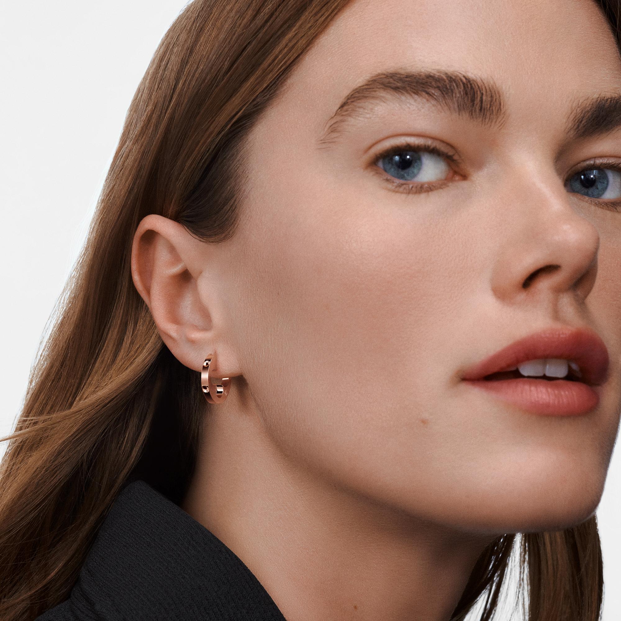 Pendiente de aro Empreinte en oro rosa (unidad)  Joyería Categorías Pendientes | LOUIS VUITTON (Zoom de producto)