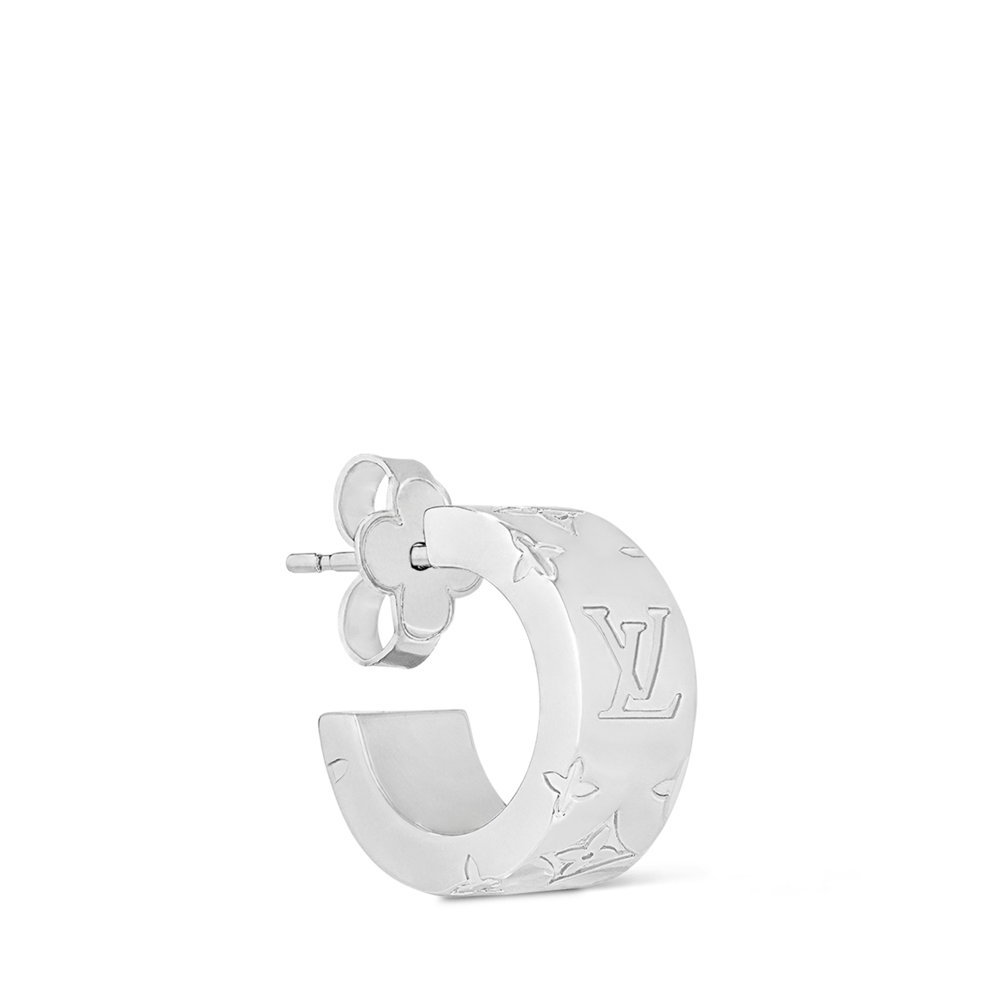 Pendiente de aro LV Mosaic S00 Hombre Joyería Pendientes | LOUIS VUITTON (Zoom de producto)