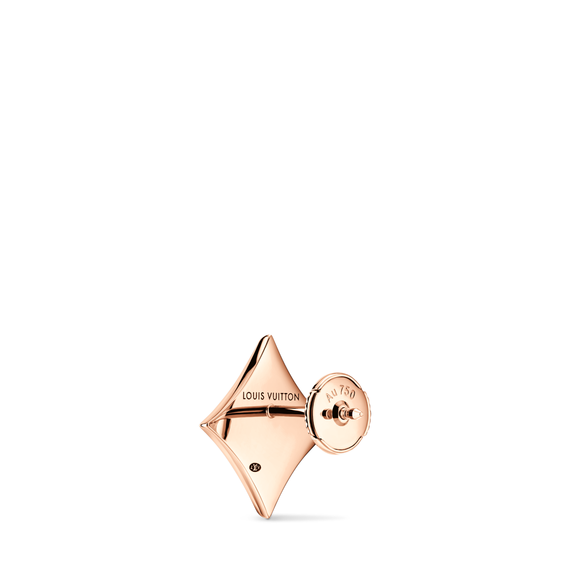 Pendiente de botón Color Blossom BB Star de oro rosa y nácar rosa (unidad)  Joyería Categorías Pendientes | LOUIS VUITTON (Zoom de producto)