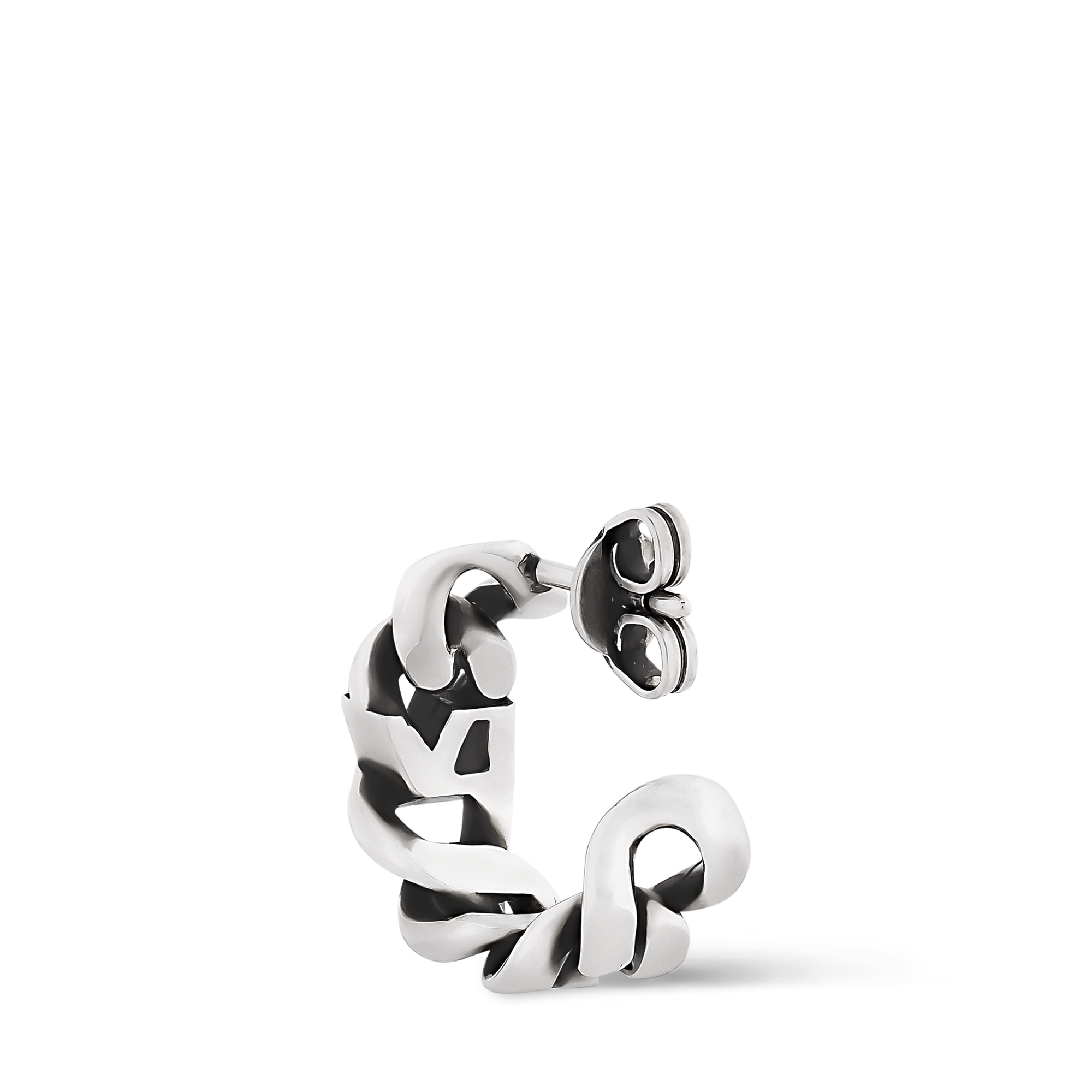 Pendiente único de cadena LV Club S00 Hombre Joyería Pendientes | LOUIS VUITTON (Zoom de producto)