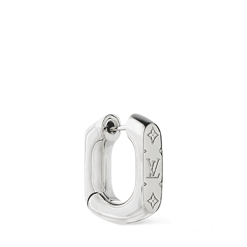 Pendiente único Mini Monogram Chain S00 Hombre Joyería Toda la bisutería | LOUIS VUITTON (Zoom de producto)