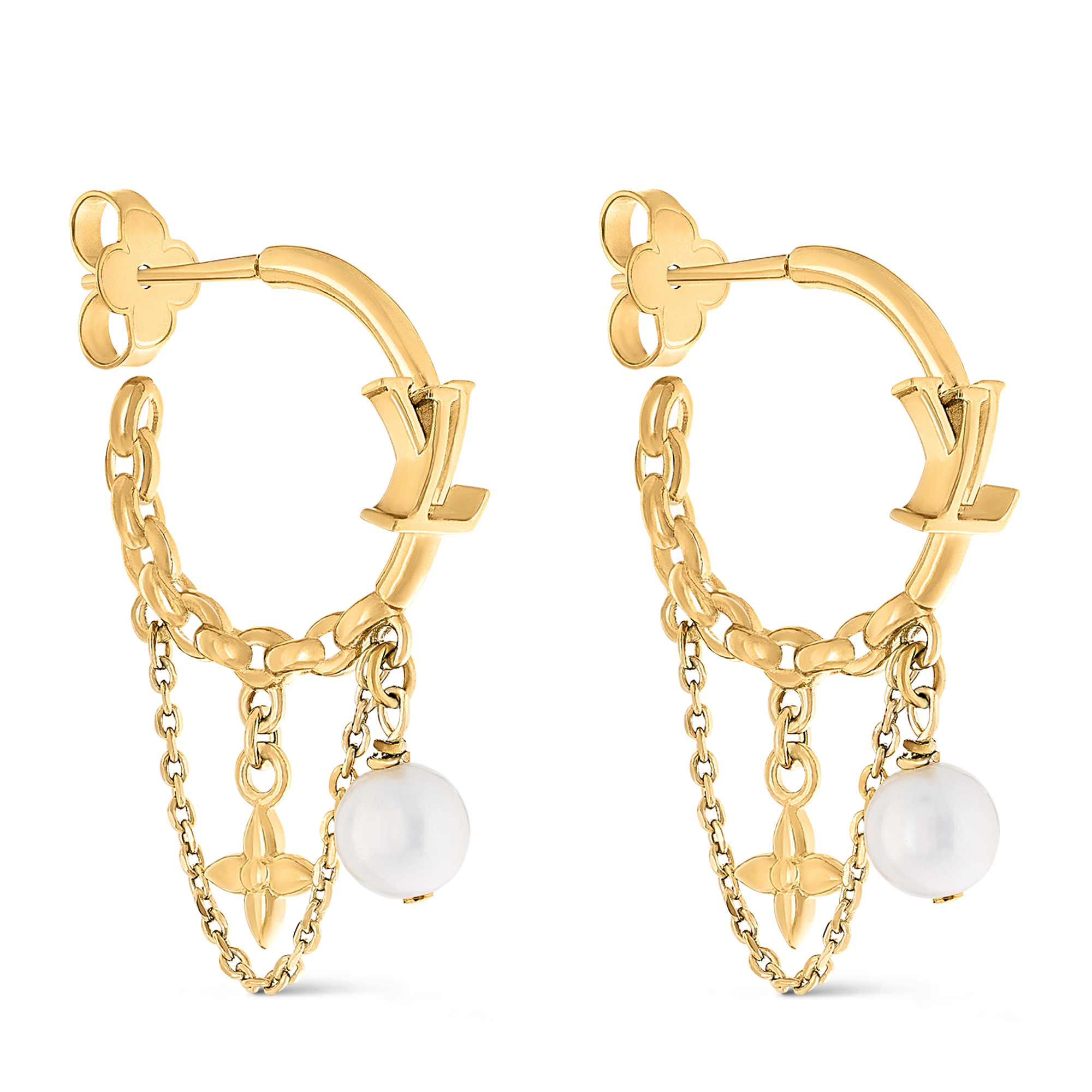 Pendientes Blooming Pearls S00 Mujer Bisutería Pendientes | LOUIS VUITTON (Zoom de producto)
