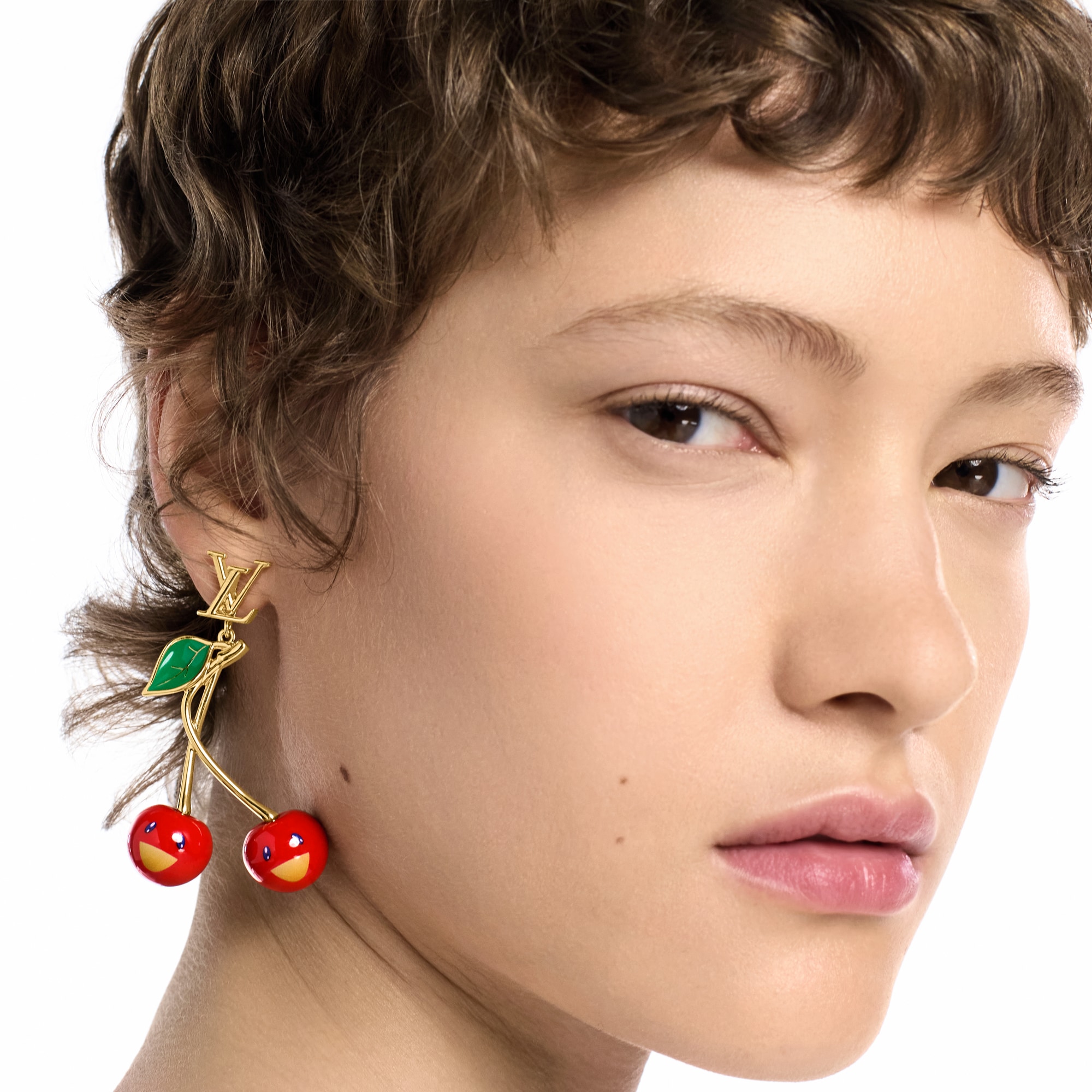 Pendientes Cerise LV x TM S00 Mujer Bisutería Pendientes | LOUIS VUITTON (Zoom de producto)