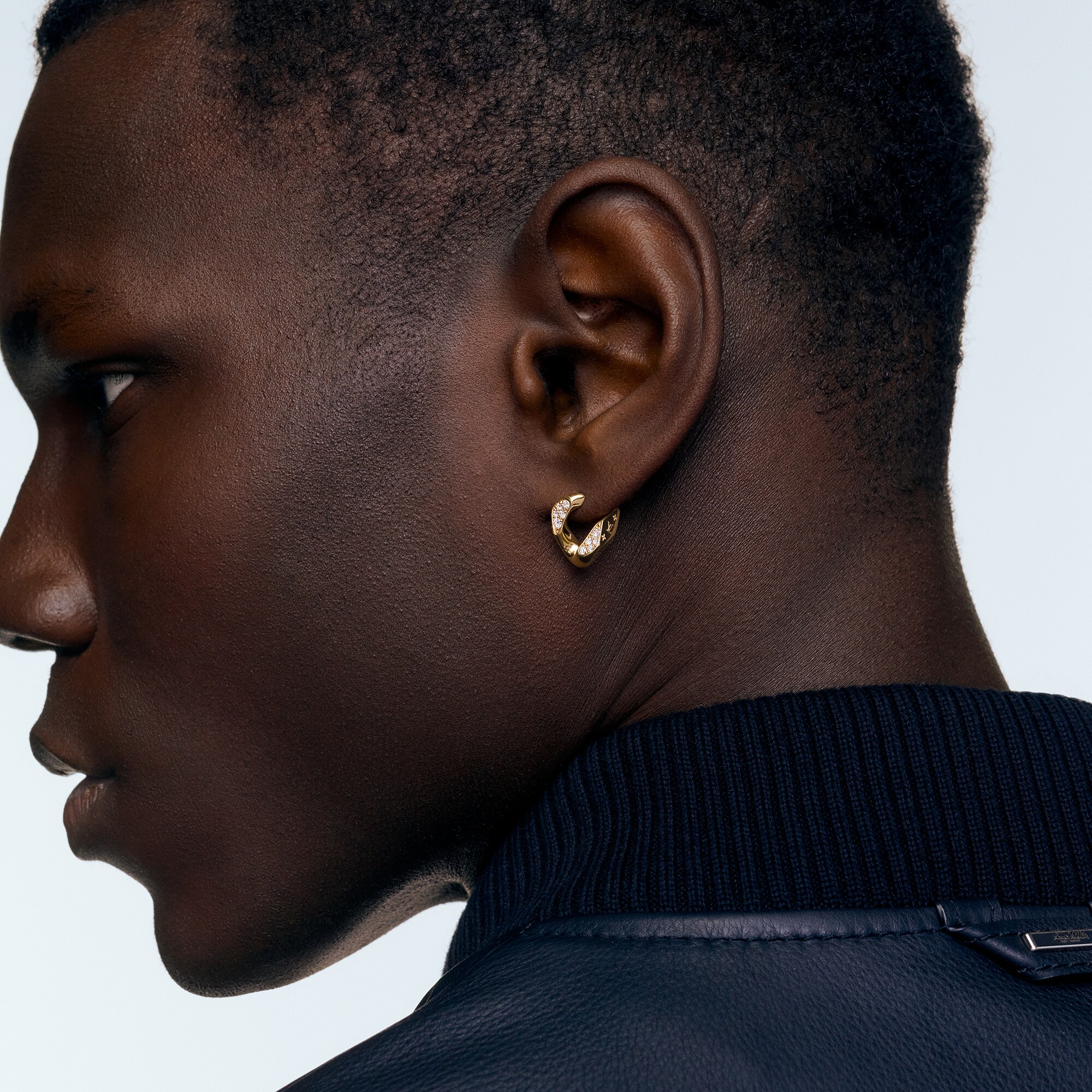 Pendientes Cuban Chain de oro amarillo y diamantes  Joyería Categorías Pendientes | LOUIS VUITTON (Zoom de producto)