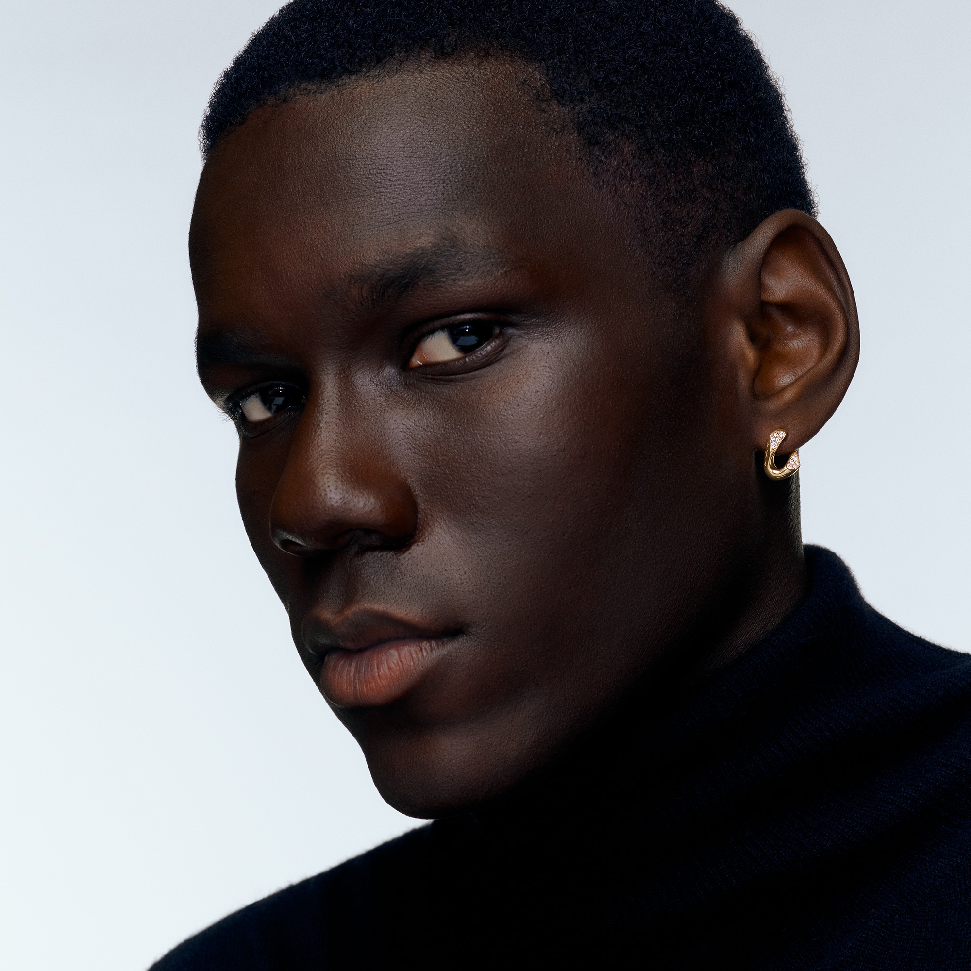 Pendientes Cuban Chain de oro amarillo y diamantes  Joyería Categorías Pendientes | LOUIS VUITTON (Zoom de producto)