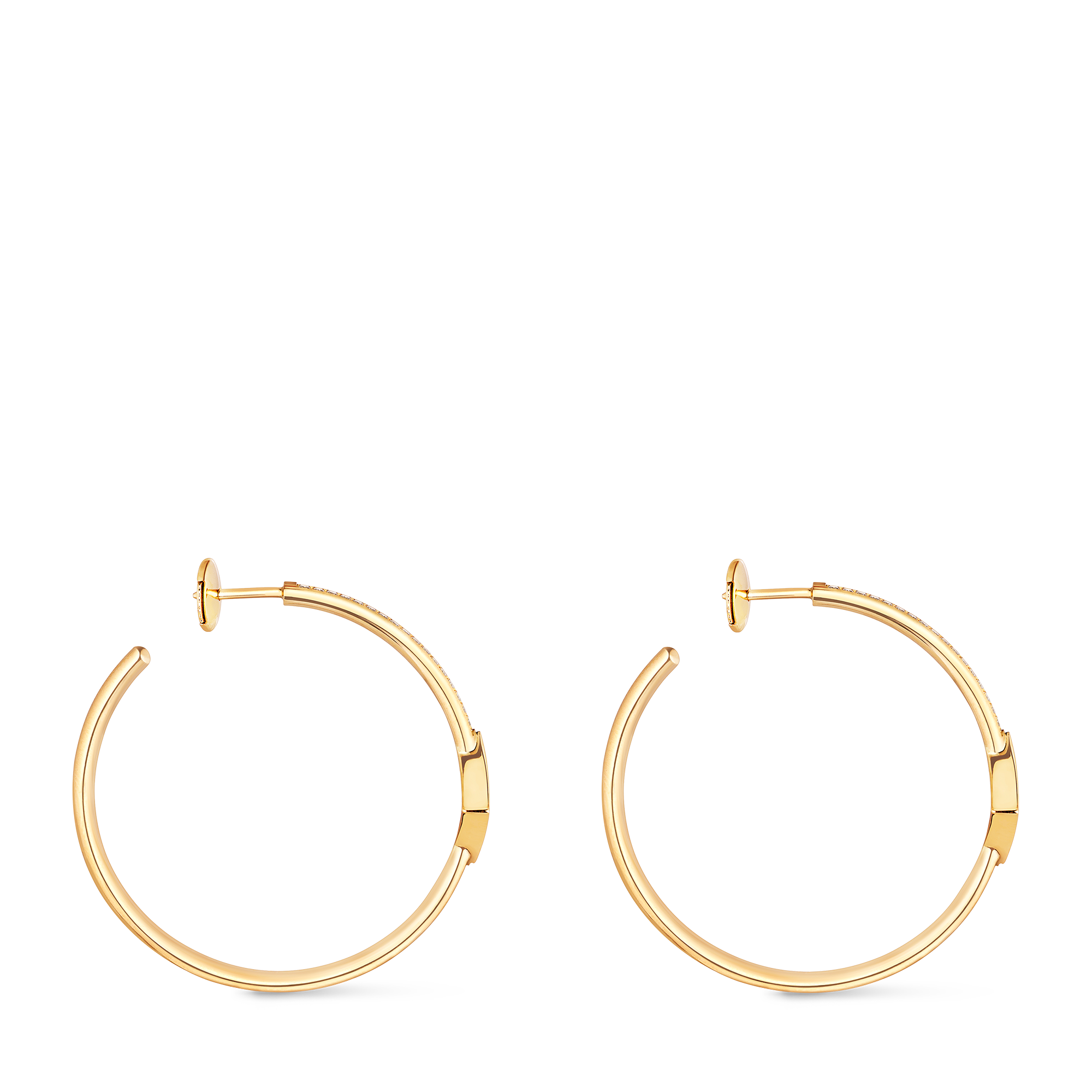Pendientes de aro Idylle Blossom de oro amarillo y diamantes  Joyería Categorías Joyería | LOUIS VUITTON (Zoom de producto)
