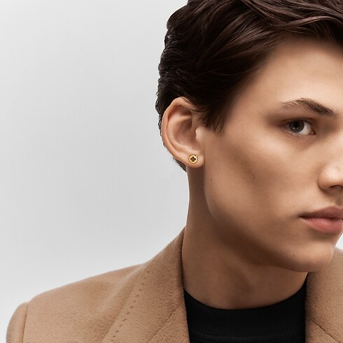 Pendientes De Botón Empreinte De Oro Amarillo Joyería Categorías Joyería | LOUIS VUITTON (Zoom de producto)