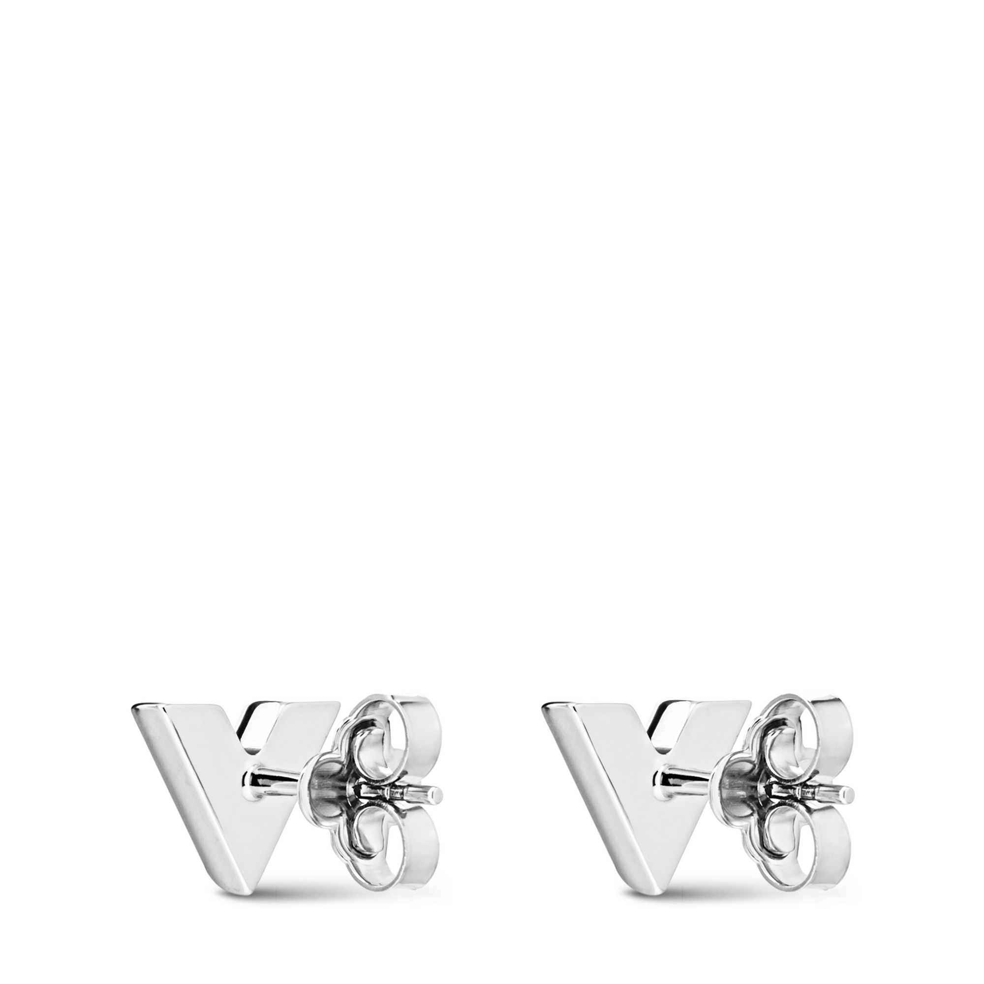 Pendientes de botón Essential V S00 Mujer Bisutería Toda la bisutería | LOUIS VUITTON (Zoom de producto)
