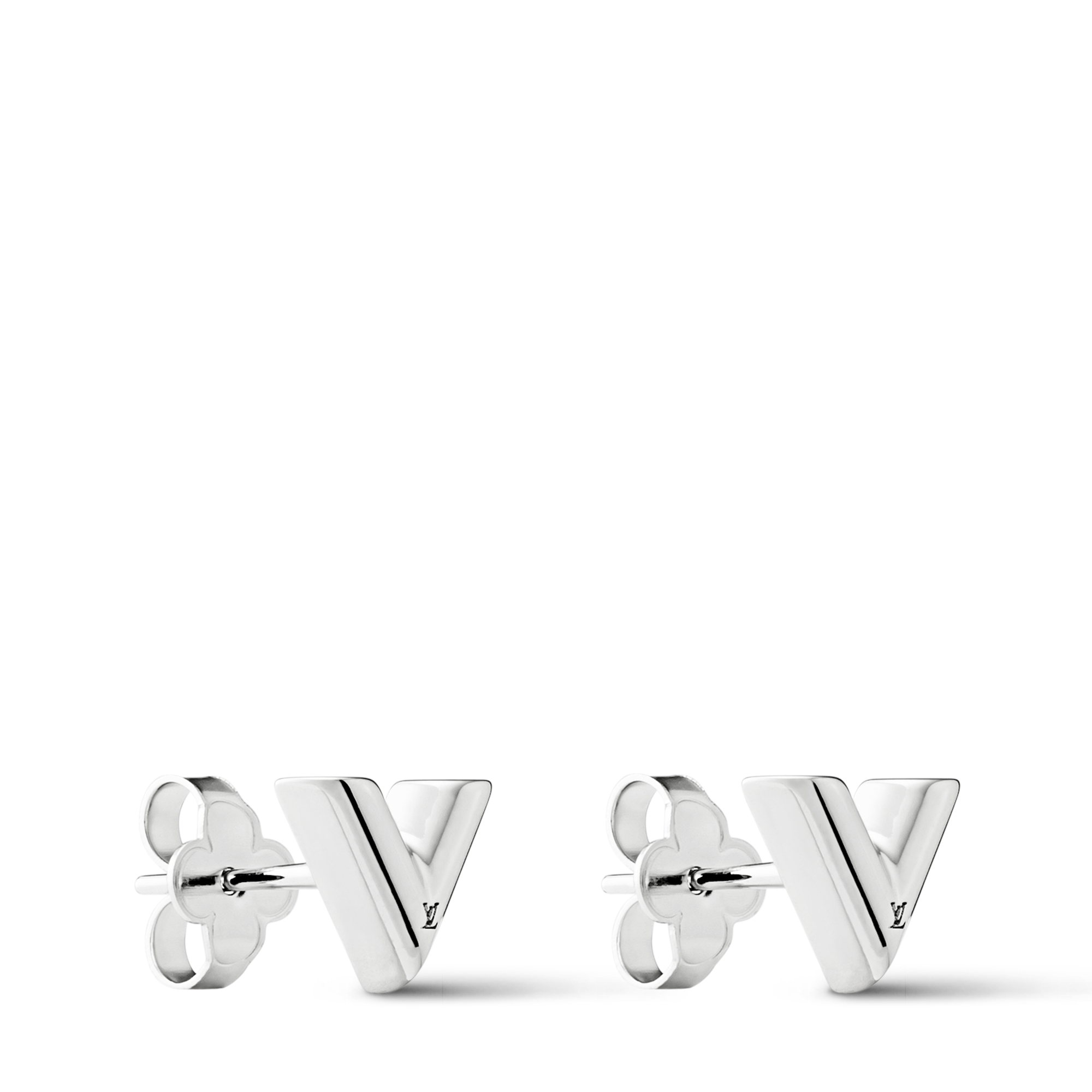 Pendientes de botón Essential V S00 Mujer Bisutería Toda la bisutería | LOUIS VUITTON (Zoom de producto)