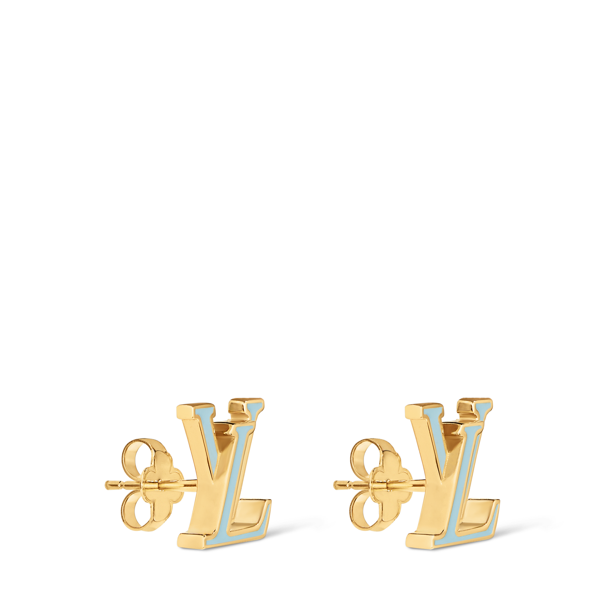 Pendientes de esmalte LV Iconic S00 Mujer Bisutería Pendientes | LOUIS VUITTON (Zoom de producto)