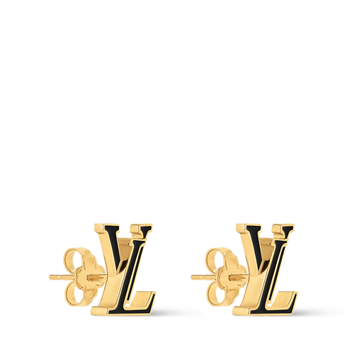 Pendientes de esmalte LV Iconic S00 Mujer Bisutería Pendientes | LOUIS VUITTON (Zoom de producto)