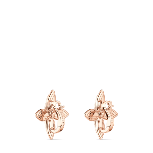 Pendientes Idylle Blossom de oro rosa y diamantes Les Extraordinaires Joyería Pendientes | LOUIS VUITTON (Zoom de producto)