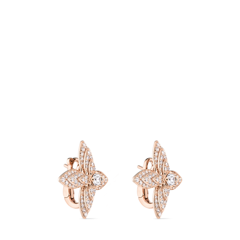 Pendientes Idylle Blossom de oro rosa y diamantes Les Extraordinaires Joyería Pendientes | LOUIS VUITTON (Zoom de producto)