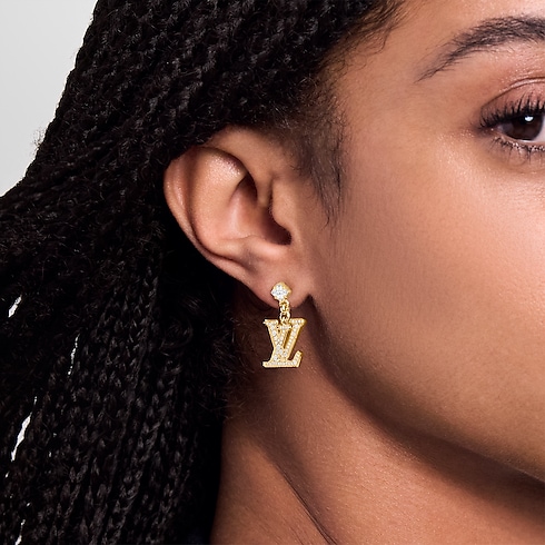 Pendientes Lady LV S00 Mujer Bisutería Pendientes | LOUIS VUITTON (Zoom de producto)
