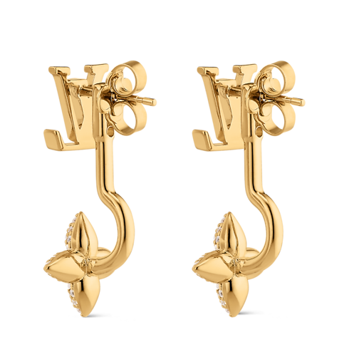 Pendientes Louisette Signature Strass S00 Mujer Bisutería Toda la bisutería | LOUIS VUITTON (Zoom de producto)