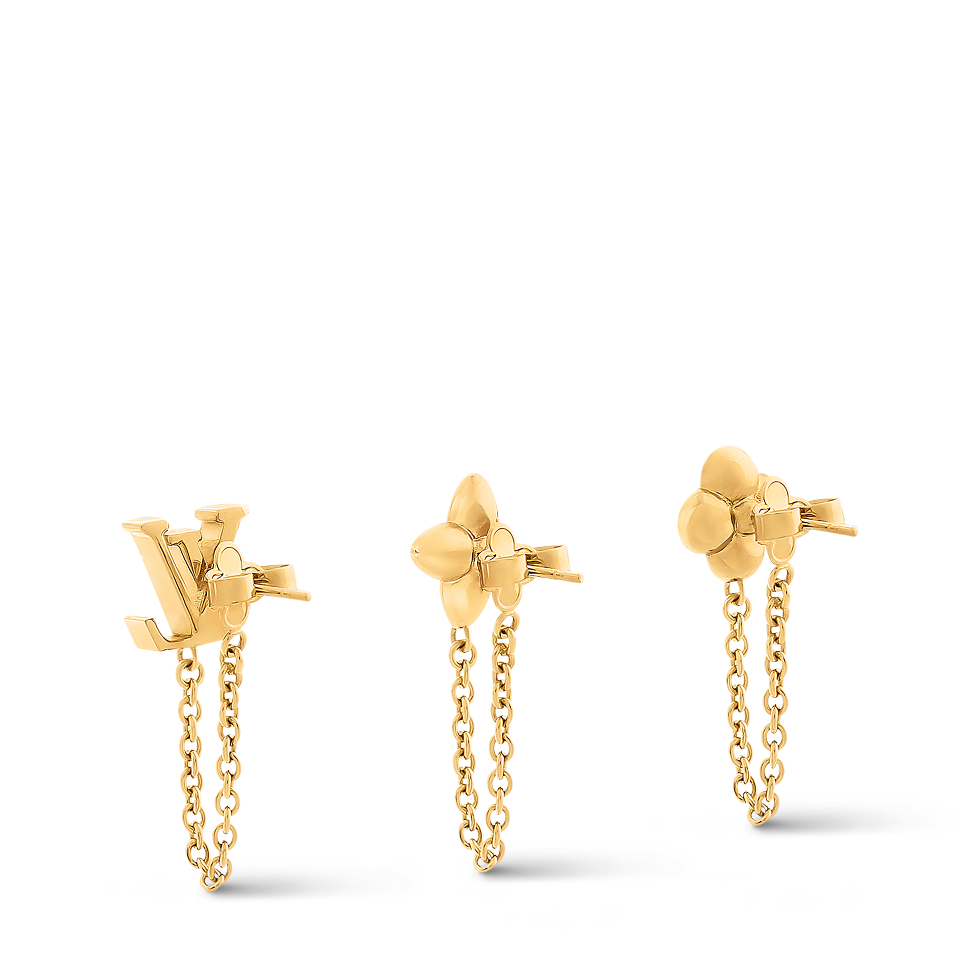 Pendientes LV Floragram S00 Mujer Bisutería Pendientes | LOUIS VUITTON (Zoom de producto)