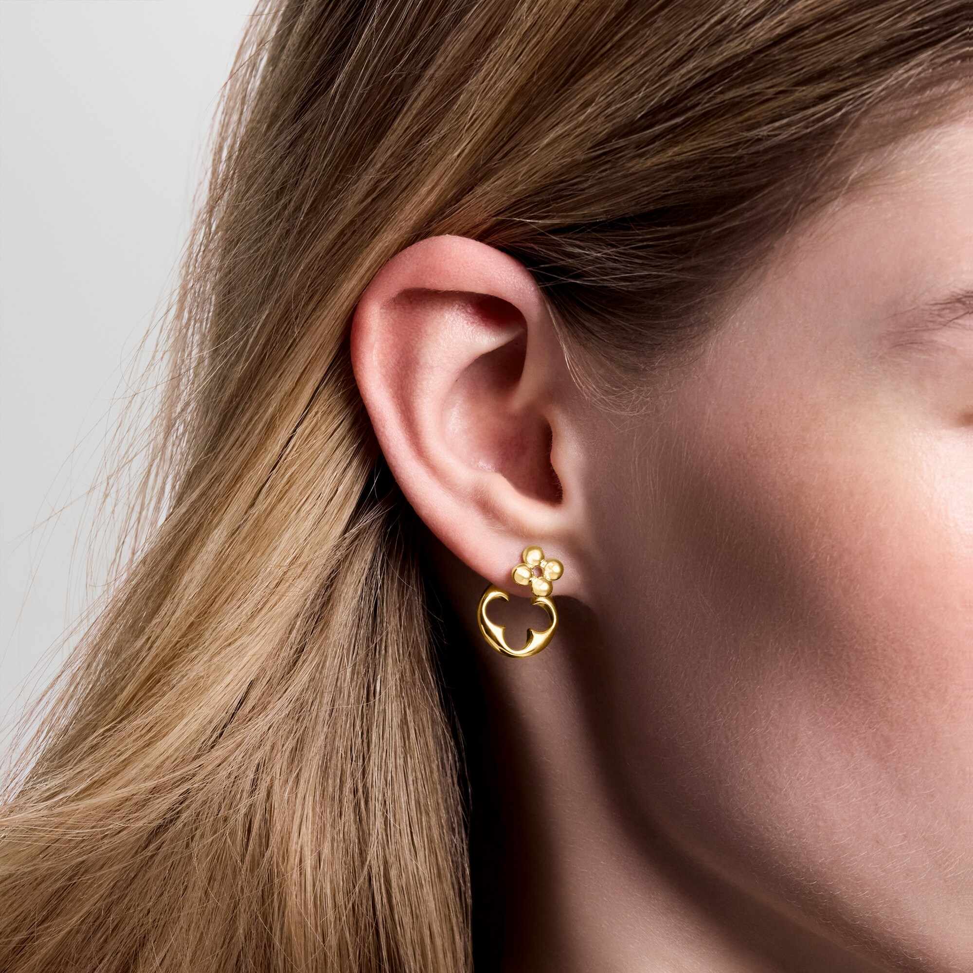 Pendientes LV Flowergram S00 Mujer Bisutería Toda la bisutería | LOUIS VUITTON (Zoom de producto)