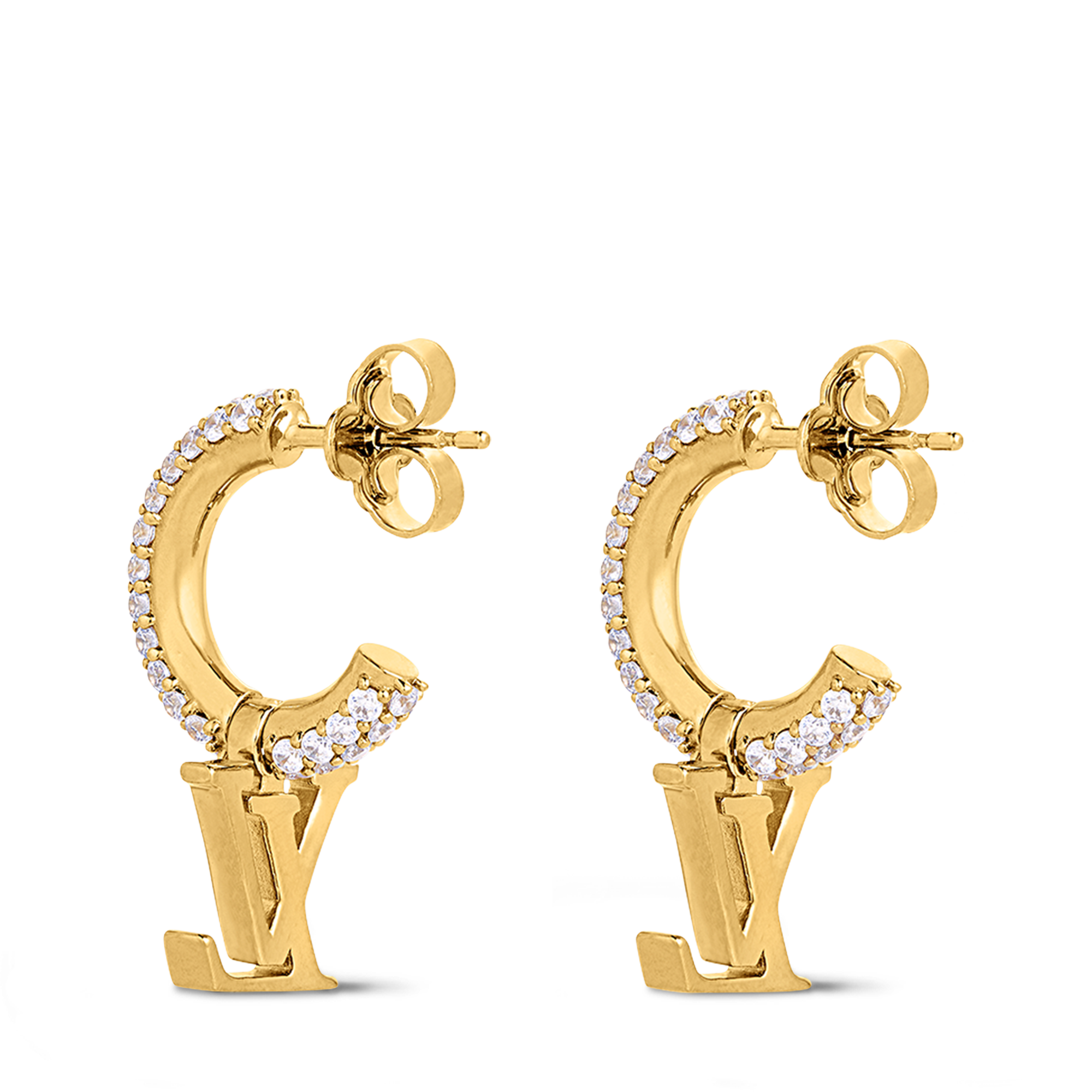 Pendientes LV Iconic S00 Mujer Bisutería Toda la bisutería | LOUIS VUITTON (Zoom de producto)