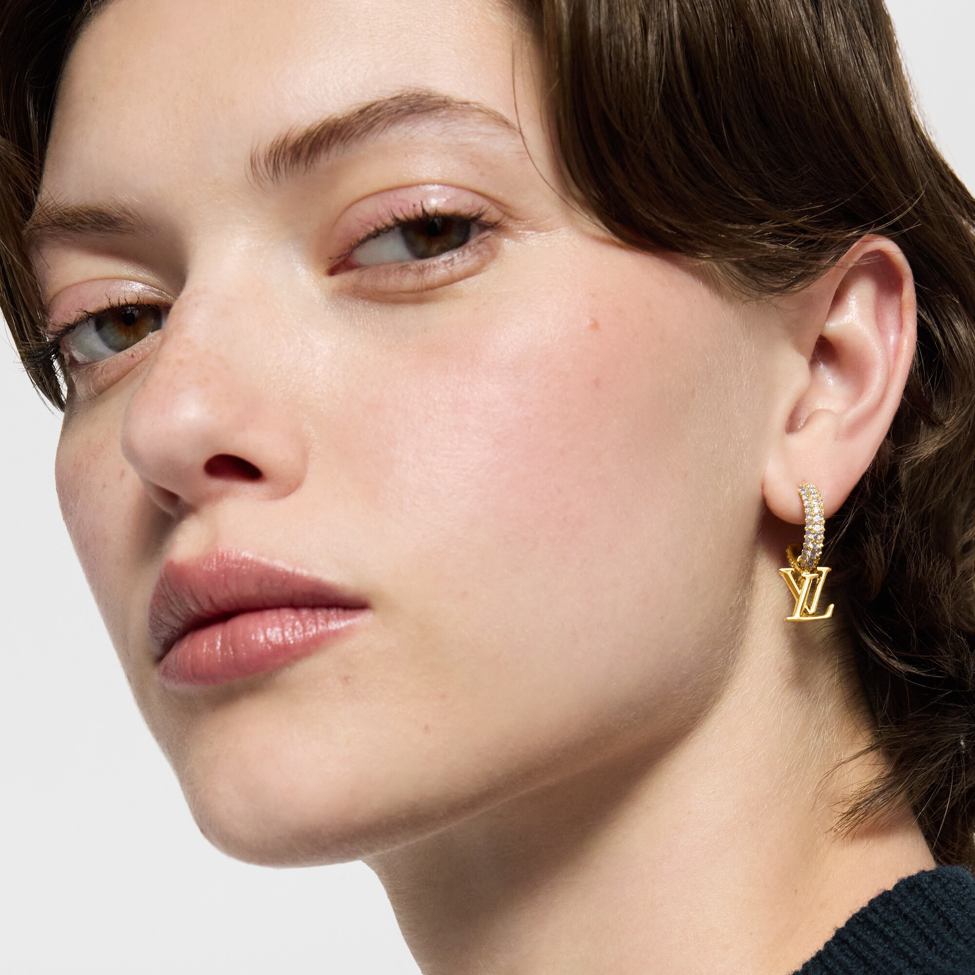Pendientes LV Iconic S00 Mujer Bisutería Toda la bisutería | LOUIS VUITTON (Zoom de producto)